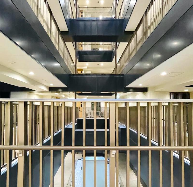 ザ・熊本ガーデンズの居住フロア廊下