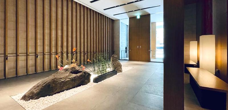 ザ・熊本ガーデンズのエレベータホール