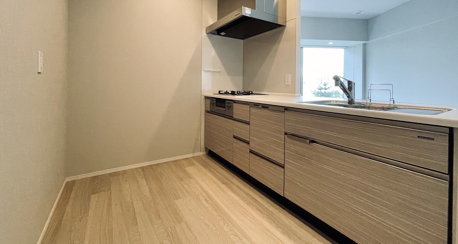 ザ・熊本ガーデンズ 2LDKキッチン
