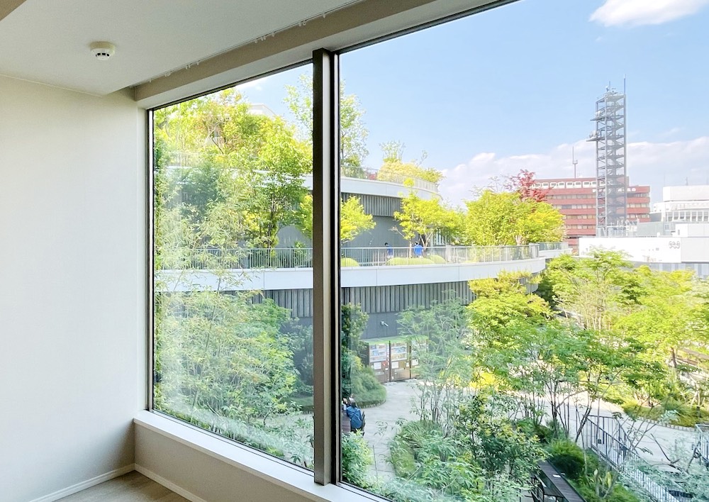 ザ・熊本ガーデンズ 2LDK リビング・ダイニングLow-E 複層ガラス